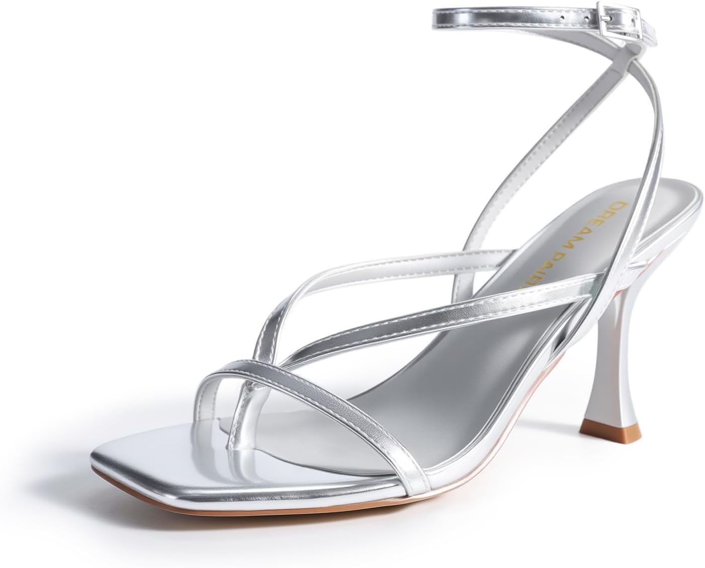 Stylish Low Kitten Heels for Women with Strappy Design