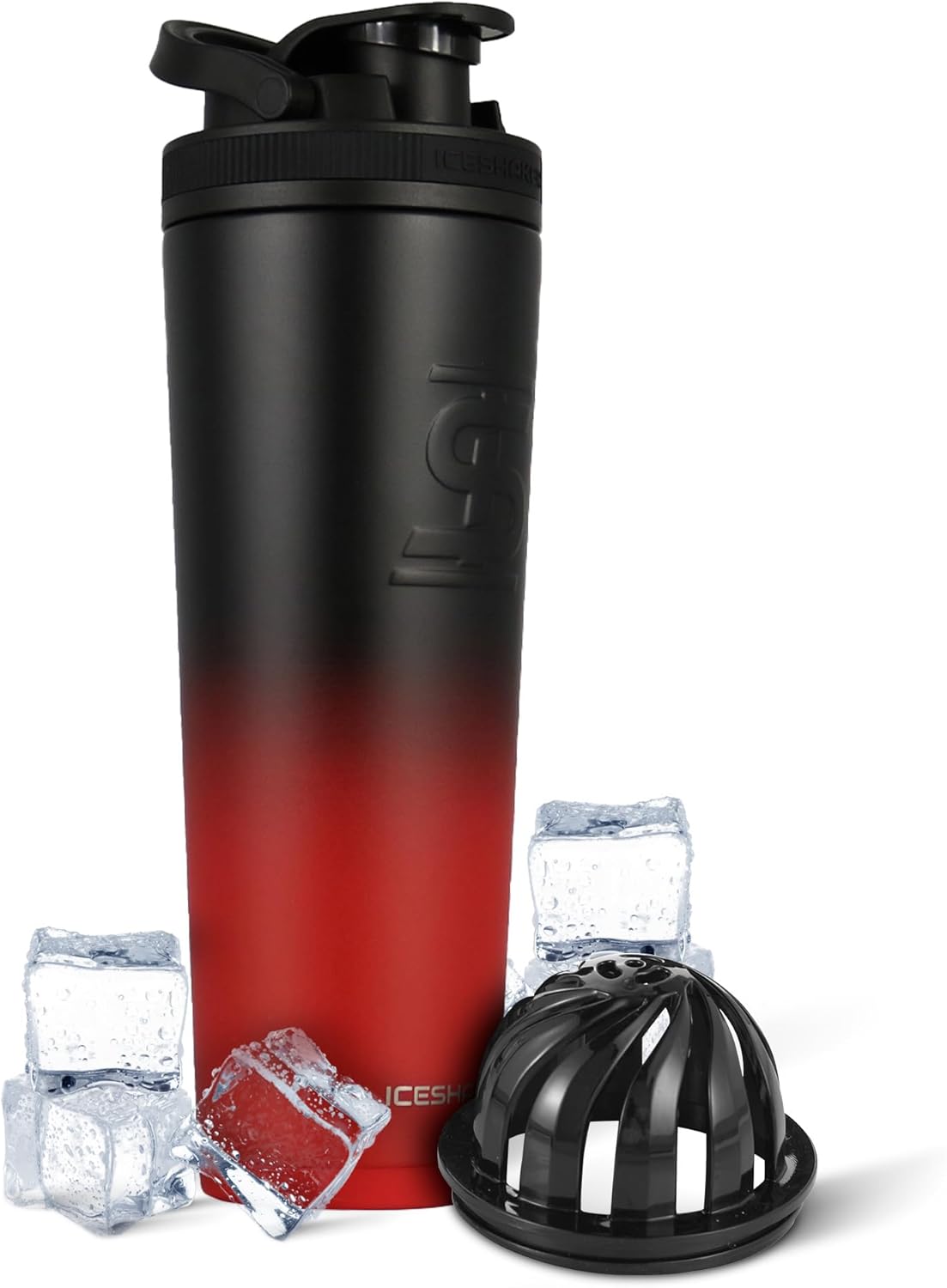 Ice Shaker Insulated Stainless Steel Shaker Bottle for All Drinks