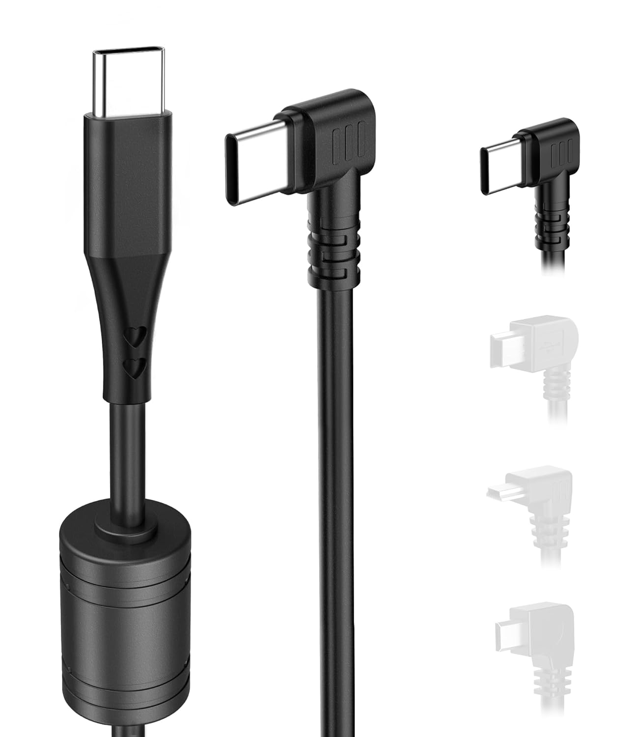 15ft Thicker Shielded Dash Cam Charger Cord