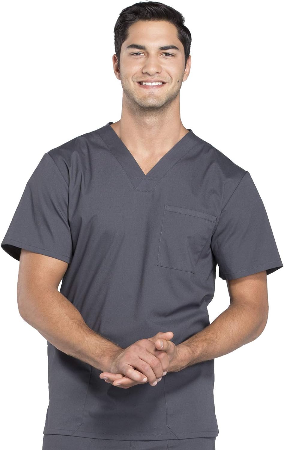 Cherokee Scrubs for Men V-Neck 4 Pocket Top WW695 Review