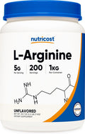 Nutricost L-Arginine Powder 1KG - Pure L-Arginine Supplement