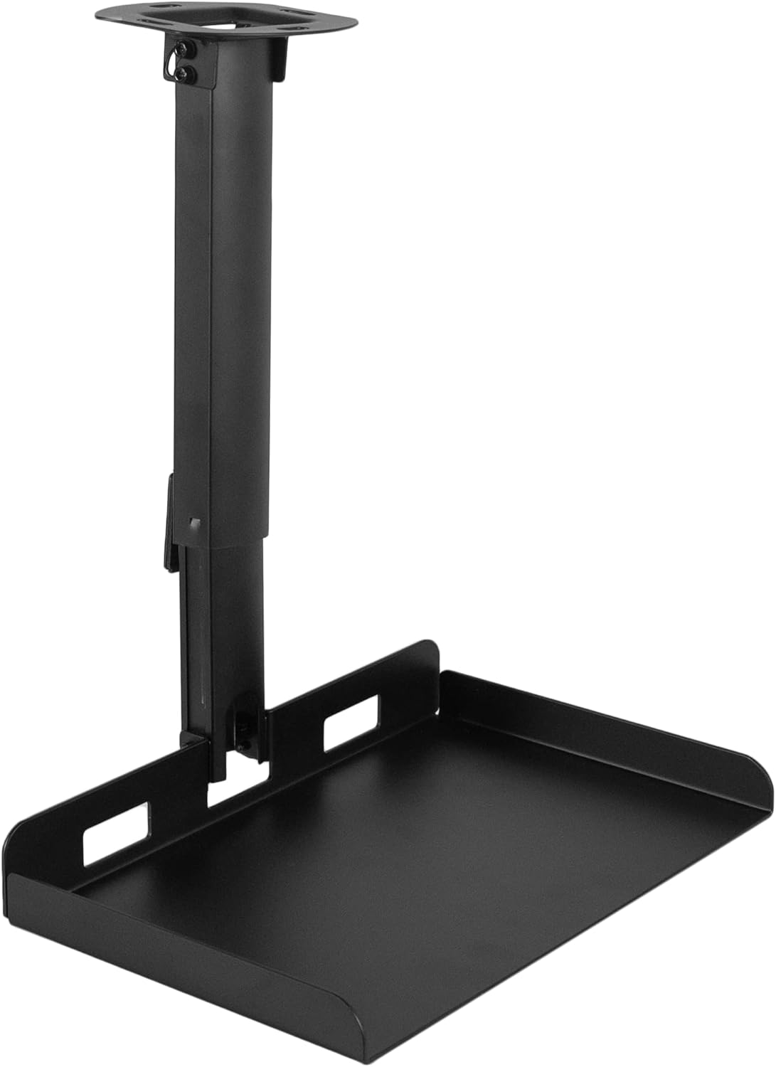 VIVO Universal Ceiling Projector Tray Mount with Adjustable Height