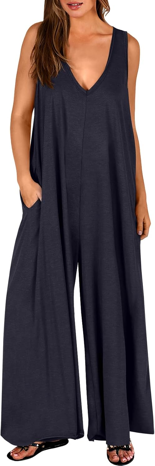Stylish Women's Casual Summer Loose Jumpsuits for Every Occasion