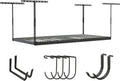 SafeRacks 4x8 Overhead Garage Storage Rack Heavy Duty - Holds 600 lb