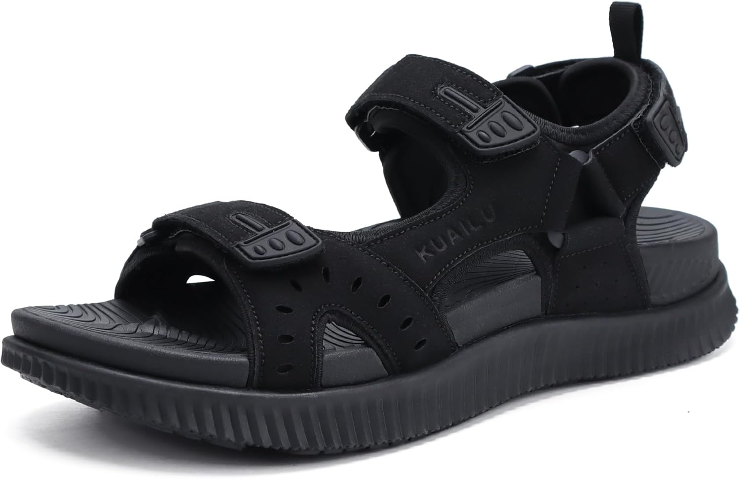 KuaiLu Mens Hiking Sandals With Arch Support For Summer Fun