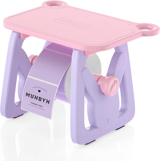 MUNBYN Label Holder for Rolls and Fanfold Labels - Organize Your Space