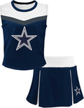 Outerstuff Girls Youth NFL Spirit Two-Piece Cheerleader Set - Official