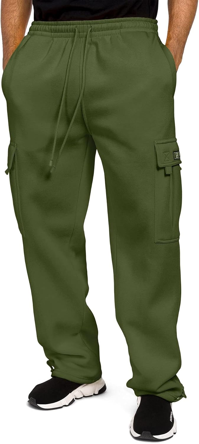 G-Style USA Men's Solid Fleece Heavyweight Cargo Pants Review