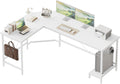 Mericonia L Shaped Gaming Desk - Large Corner Computer Desk Home