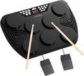 Electronic Tabletop Drum Set - Portable 7-Pad Electric Kit