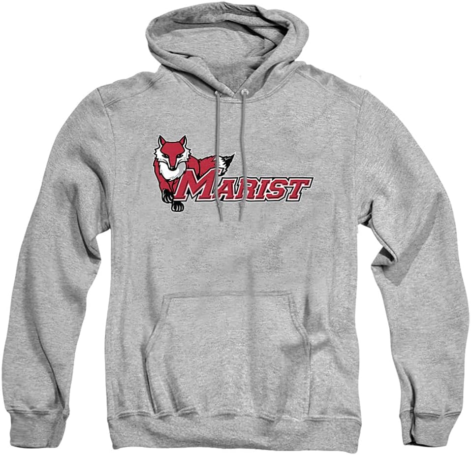 Official Collegiate Distressed Logo Pullover Hoodie for Fans