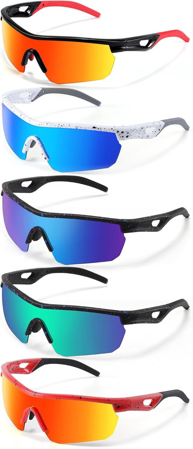 Kids Polarized Sunglasses for Baseball and Sports Activities