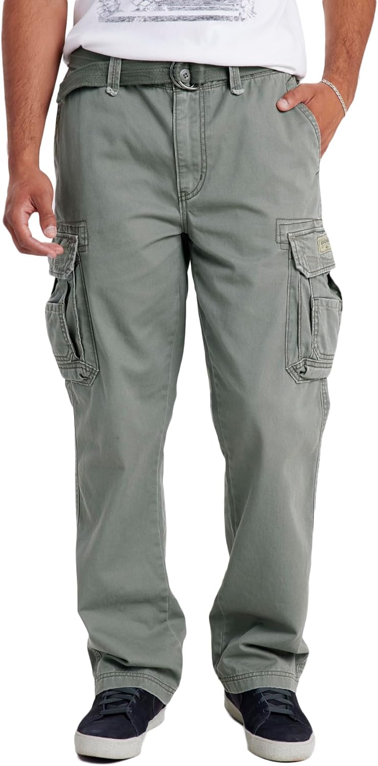UNIONBAY Men's Survivor IV Relaxed Fit Cargo Pant for Comfort