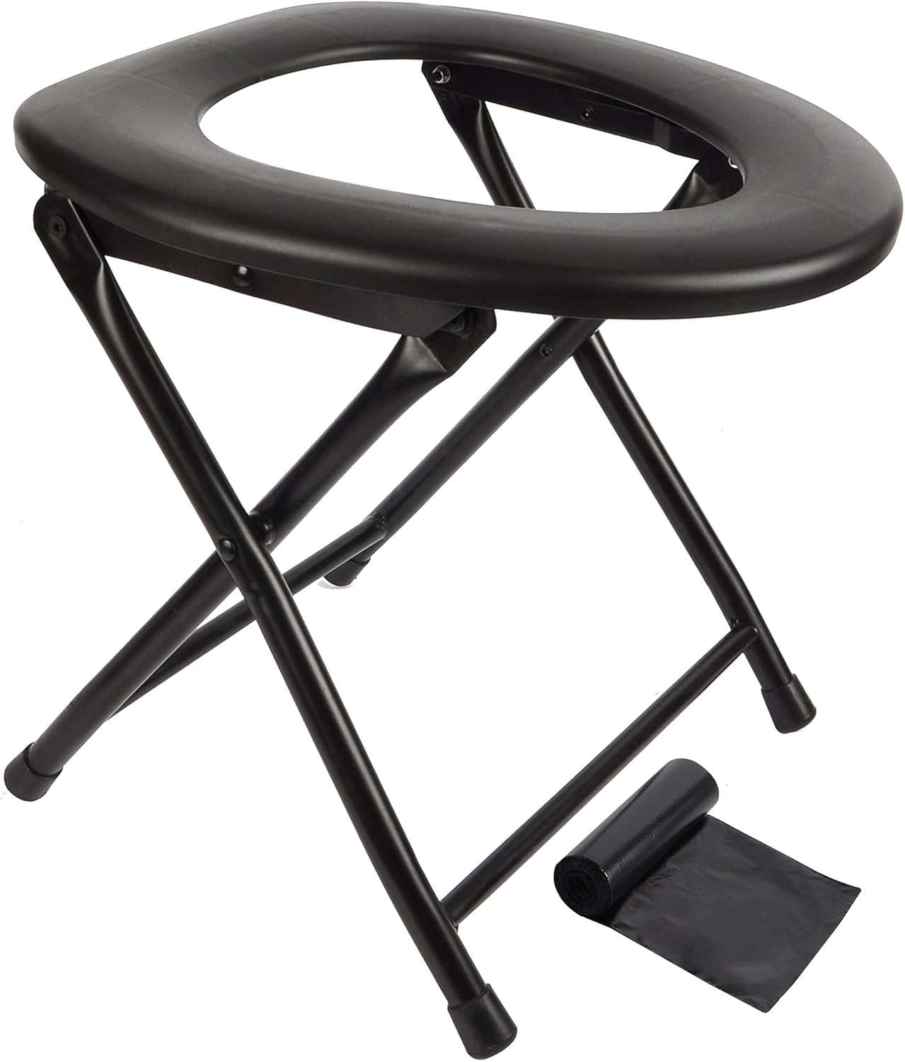 Portable Steel Toilet Seat - Camp with Ease!