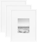 Adlynn Coastal Rectangle Picture Frame Set of 3 - Modern Gallery Wall