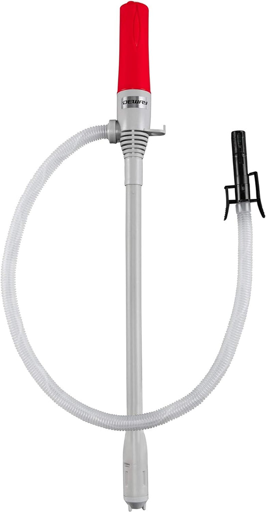 DEWAY Auto-Stop Fuel Transfer Pump | 3X Power, Portable Liquid Pump | Fast 2.4 Gal/Min