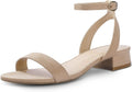 Comfortable Walking Strappy Open Toe Sandals for Women - 1 in Low Heel