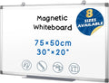 Magnetic White Board 30 x 20 in Dry Erase Board - Smooth, Easy