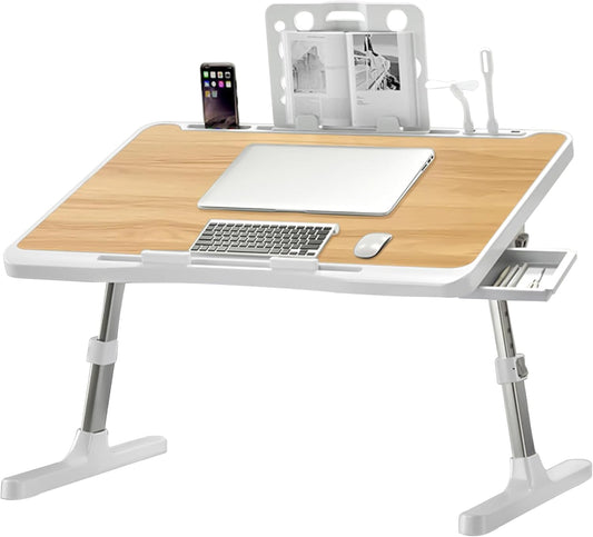 Laptop Desk for Bed by SIDIANBAN: Adjustable & Portable