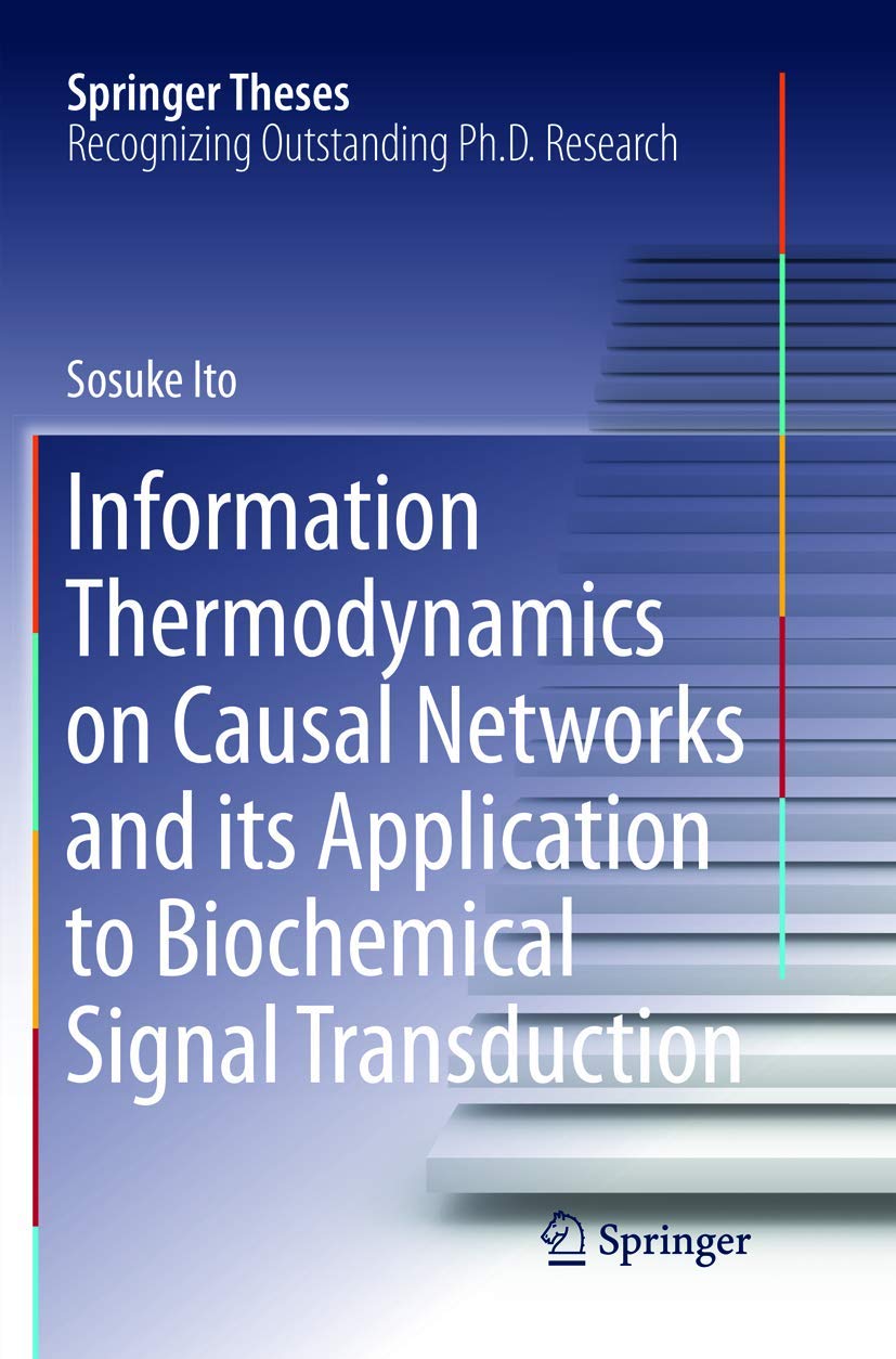 Thermodynamics of Causal Networks in Biochemical Signal Transduction