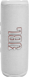 JBL Flip 6 White Portable Bluetooth Speaker - Waterproof Bass
