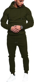 COOFANDY Men's Tracksuit 2 Piece Hoodie Sweatsuit for Comfort