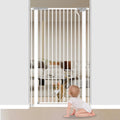 Cat Gate Extra Tall 51.18 in Adjustable Pet Gate for Doorways - Secure