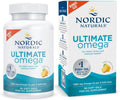 Ultimate Omega 1280 mg Lemon Soft Gels - 90 Count Nordic