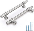 Rergy Cabinet Handles Drawer Pulls 5in Hole Center - Brushed Nickel