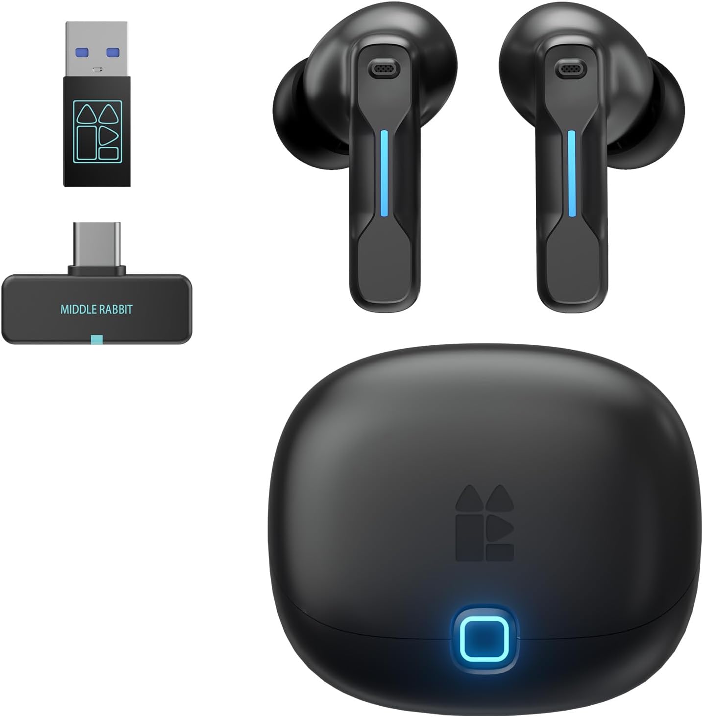 SW5 Wireless Gaming Earbuds with Mic for PC and Consoles