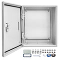 Outdoor Electrical Box 24x24x8 in NEMA 4X Enclosure - Weatherproof