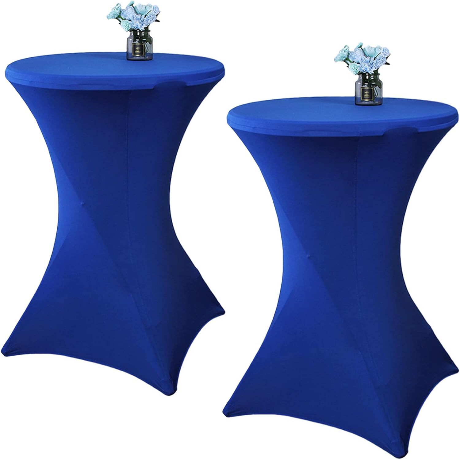 32x43 Inch Royal Blue Cocktail Tablecloth for Events and Parties