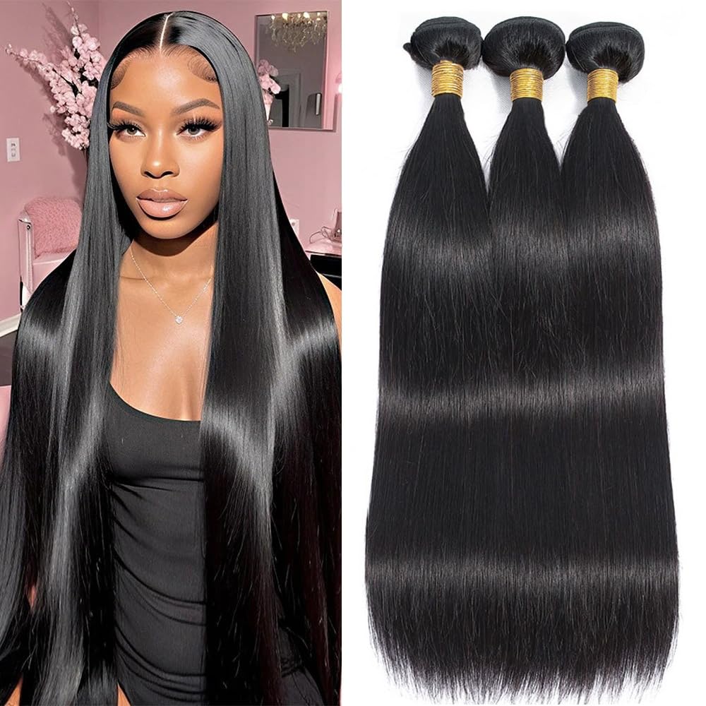 10A Straight Bundles Human Hair for Stunning Styles and Looks