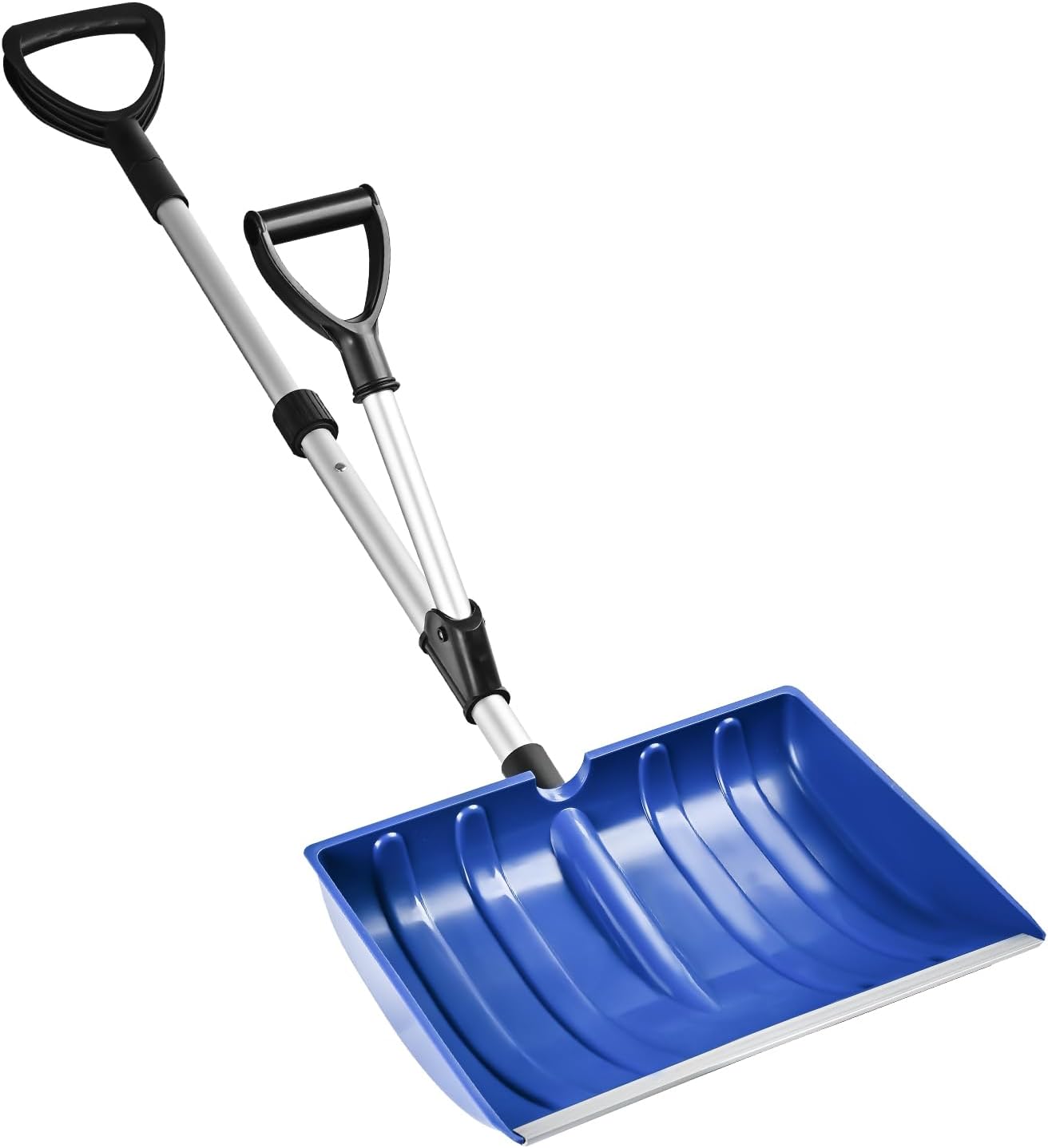 Ergonomic Snow Shovel for Driveway and Car, 51 Inch Long
