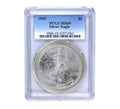 USA 1995 $1 American Silver Eagle Coin MS69 PCGS - Near-Perfect Silver