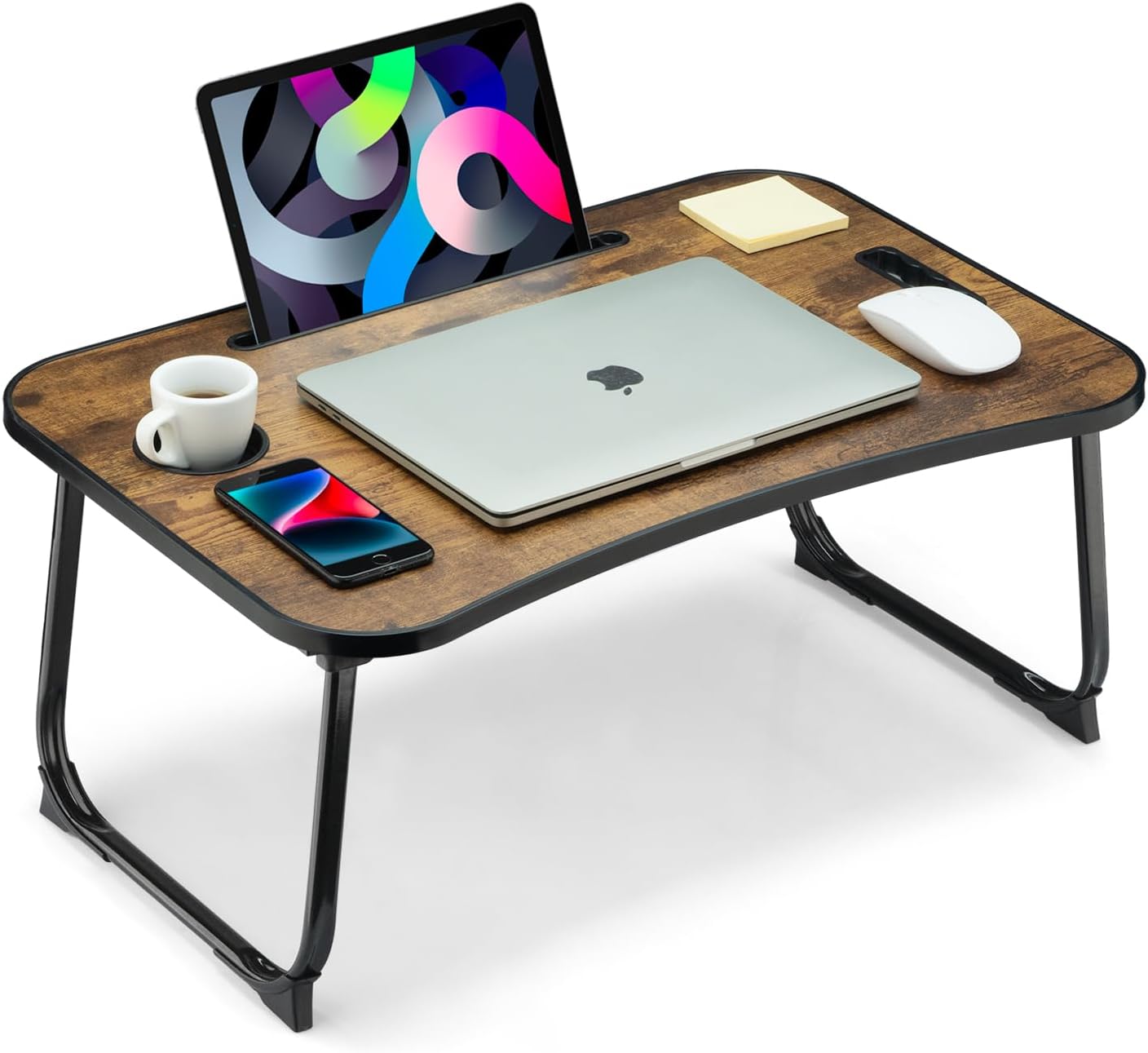 Foldable Lap Desk for Work, Writing, and Relaxation Anywhere