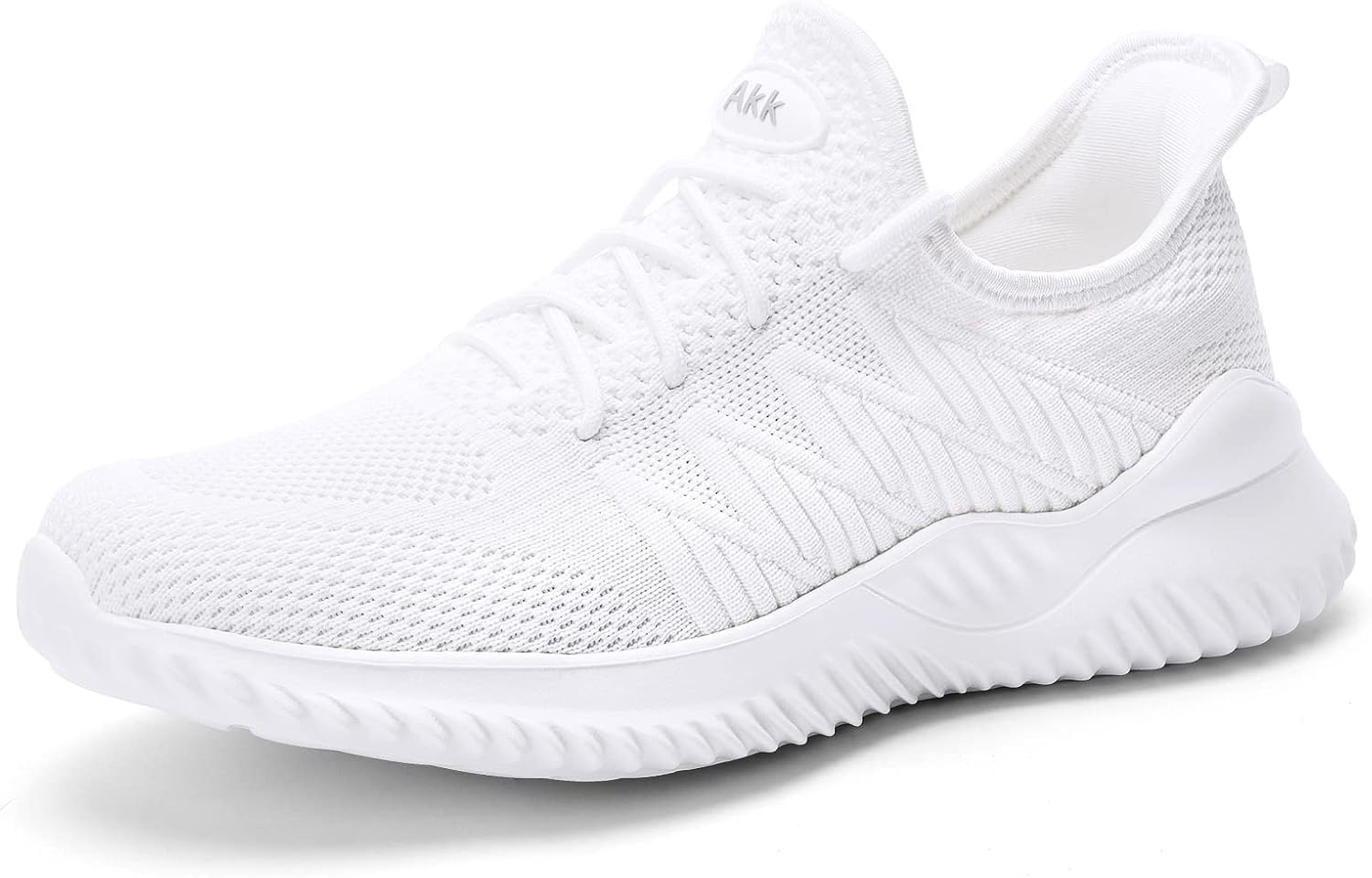Womens Walking Tennis Shoes - Lightweight Slip On Sneakers