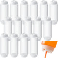 16 Pcs 32 oz Condiment Squeeze Bottles - Refillable Clear Dispensers