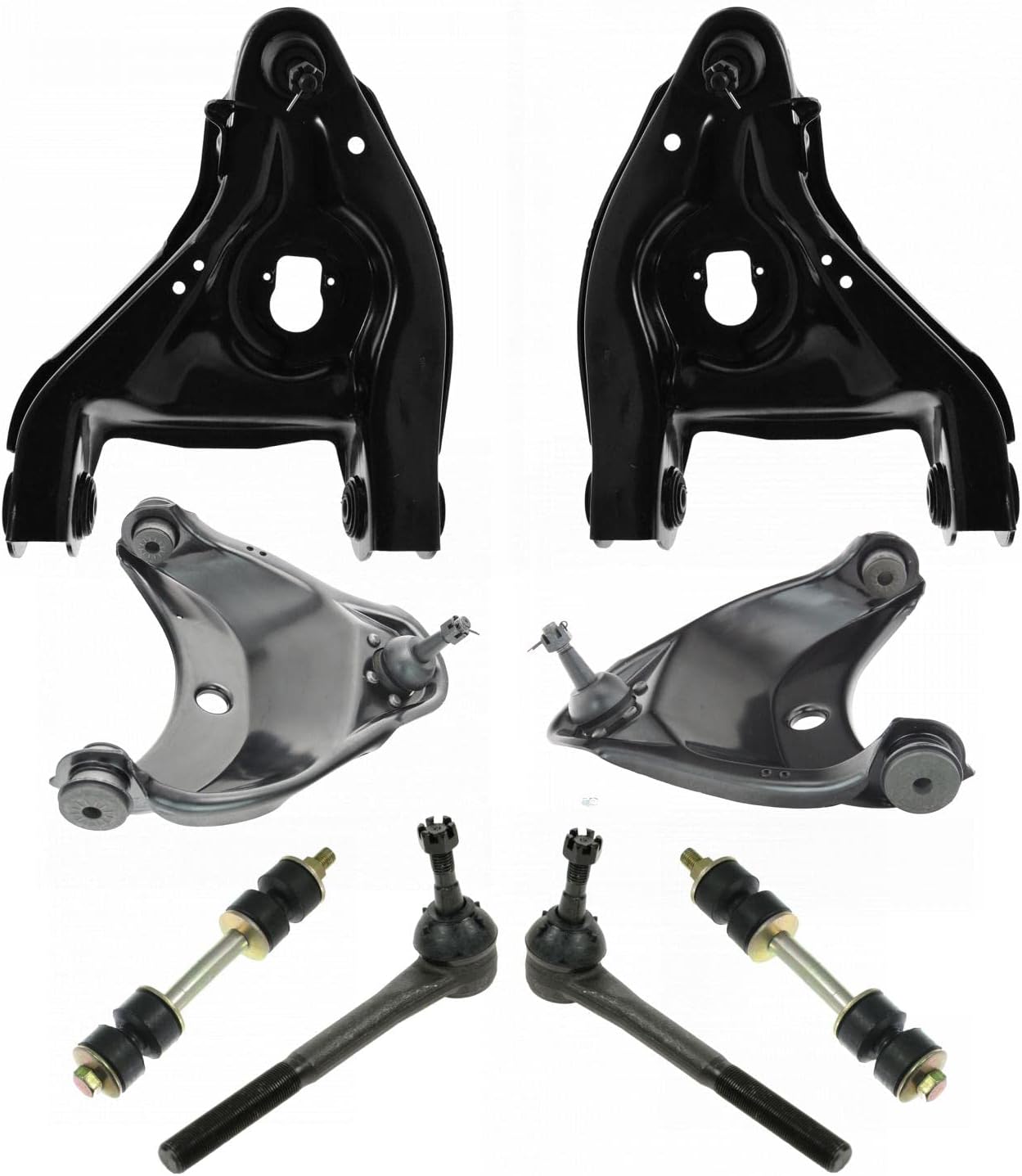 TRQ Front Steering & Suspension Kit for Chevrolet GMC Vehicles