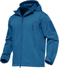 Men's Tactical Softshell Jacket for Cold Weather - Waterproof Fleece