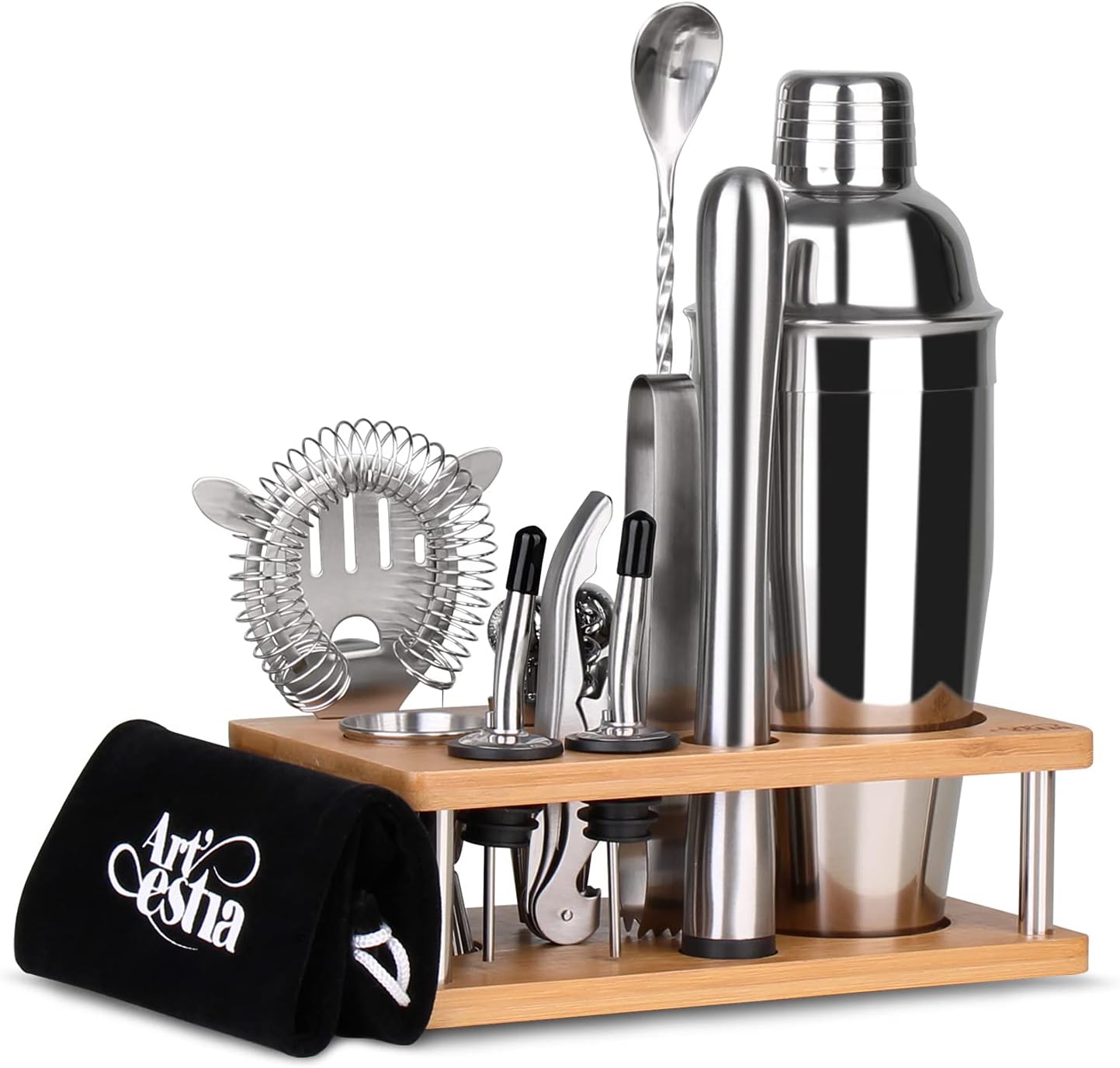 Mixology Mastery: Artestia 13-Pc Cocktail Shaker Set