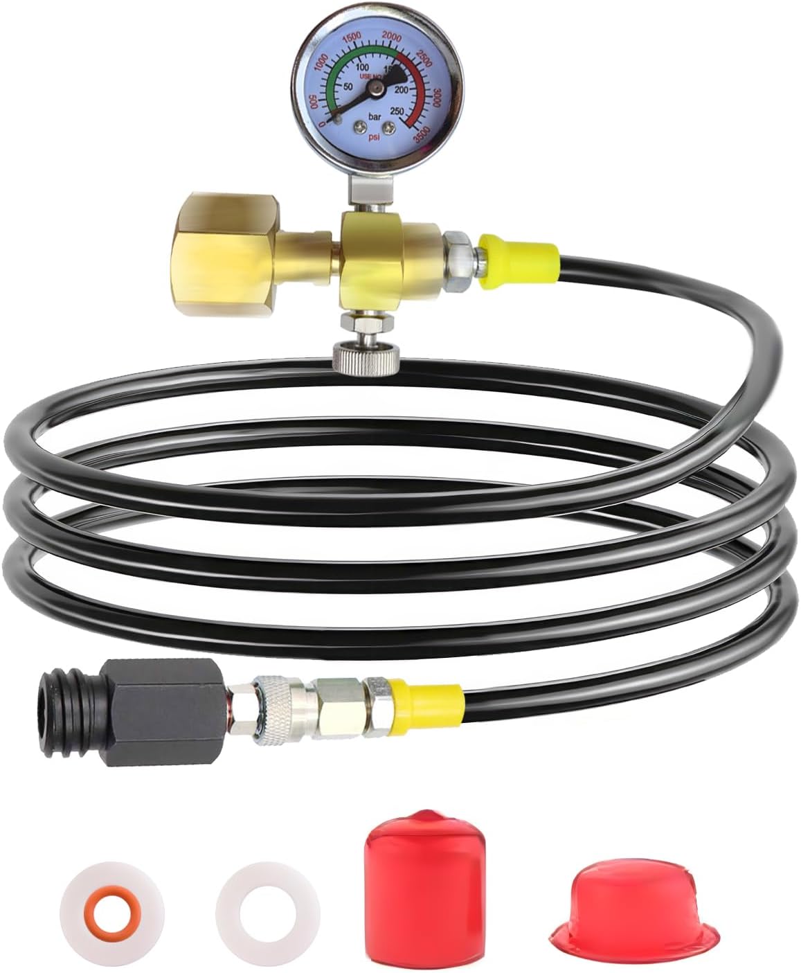 Effortlessly Refill CO2: Soda Maker Adapter Hose
