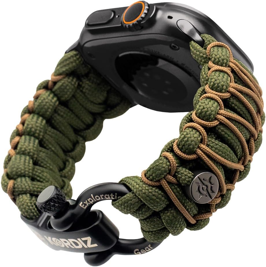 Survivor Pro Nylon Paracord Band for Apple Watch ULTRA & Series