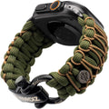 Survivor Pro Nylon Paracord Band for Apple Watch - Rugged Adjustable