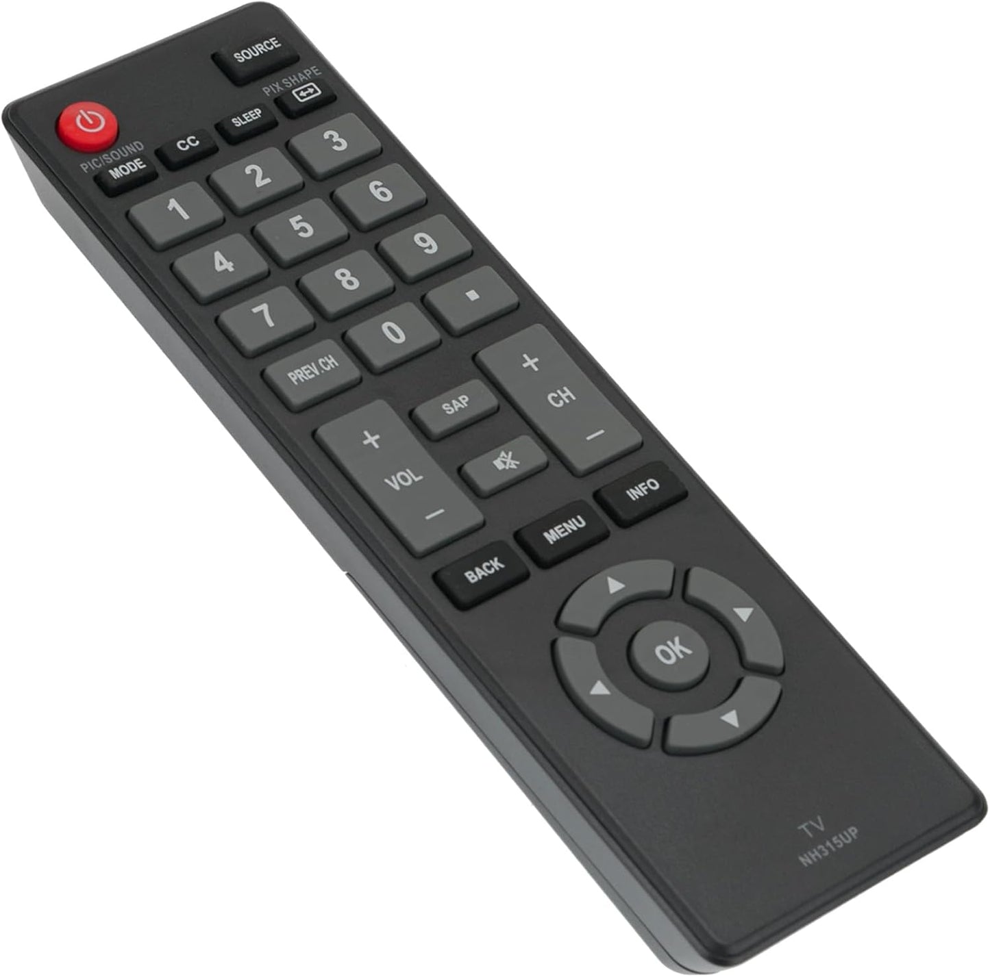 Sanyo TV Remote Control - AIDITIYMI Compatible