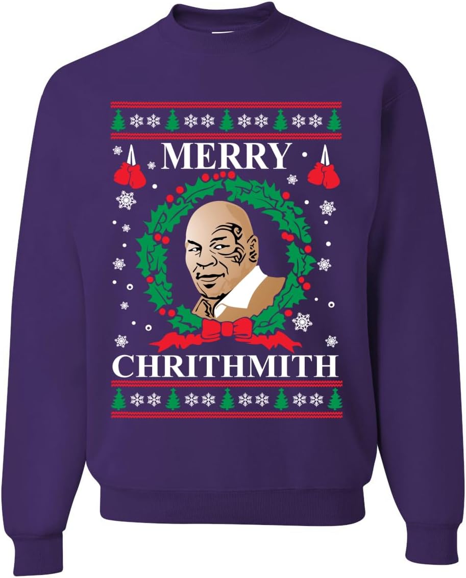 Wild Bobby Merry Chrithmith Ugly Christmas Sweater for Everyone