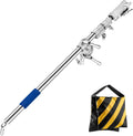 Professional Extension Boom Arm Bar with Work Platform - Heavy Duty
