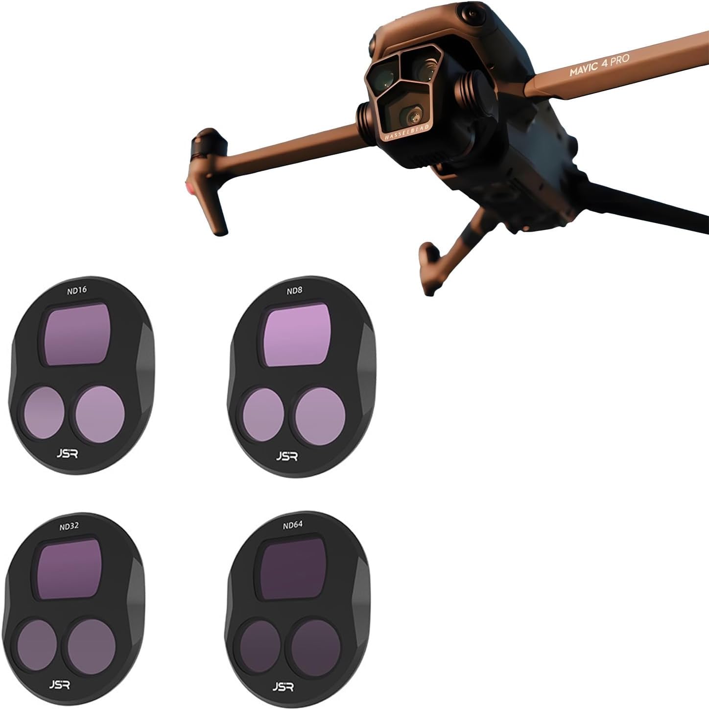 Lens Filter Kit for DJI Mavic 4 Pro - 4 Essential Filters Included