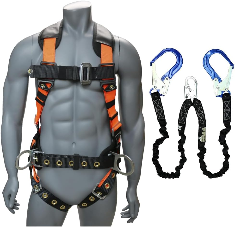 AFP Demon Comfortable Fall Protection Harness Kit for Safety