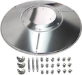 Kisworm Patio Heater Reflector Shield - Top Dome Replacement with 3-Hole Mount